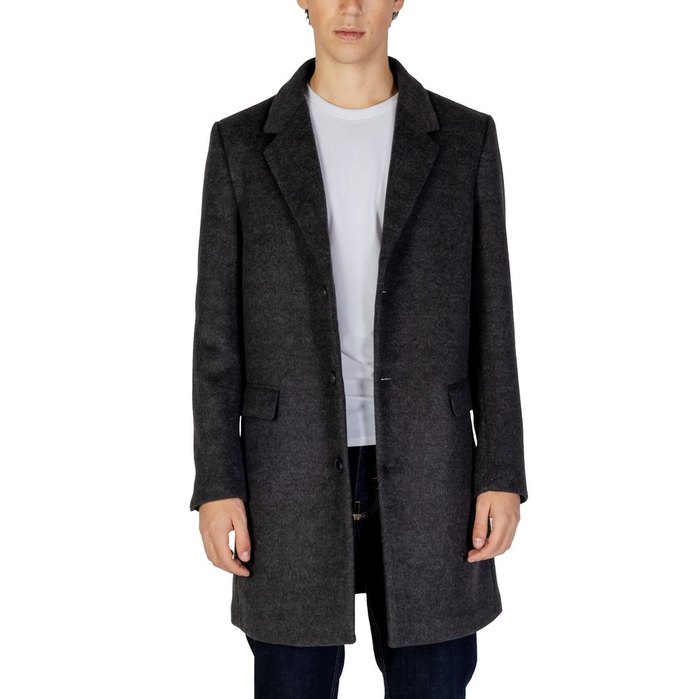Antony Morato Gray Polyester Men's Jacket