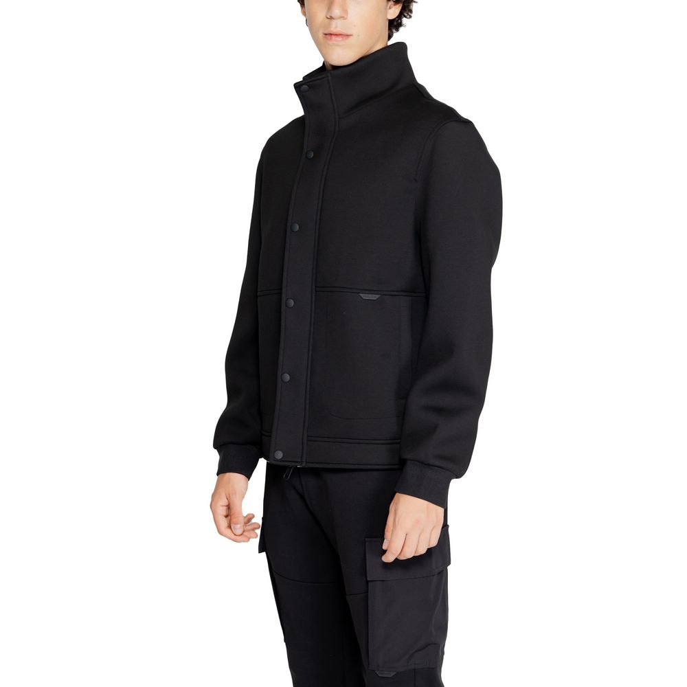 Antony Morato Black Polyester Men's Jacket