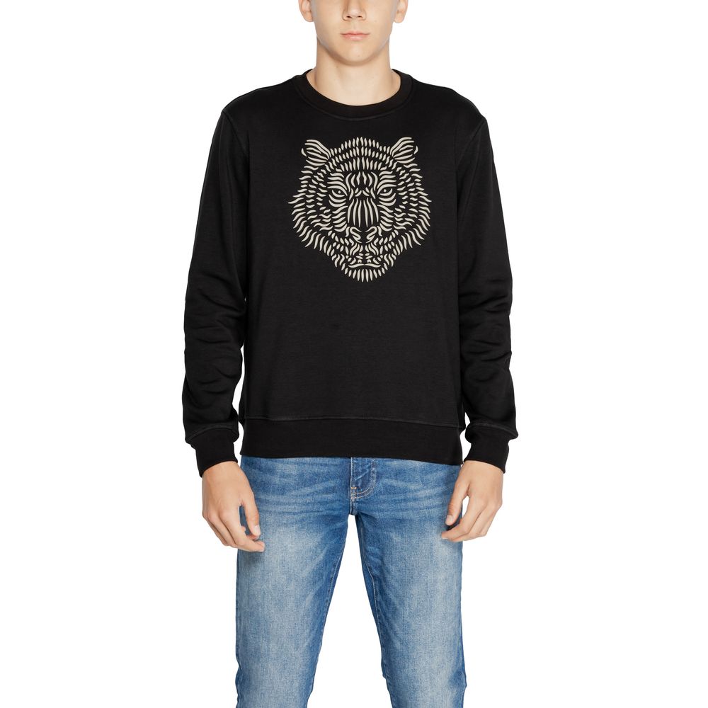Antony Morato Black Cotton Men's Sweater