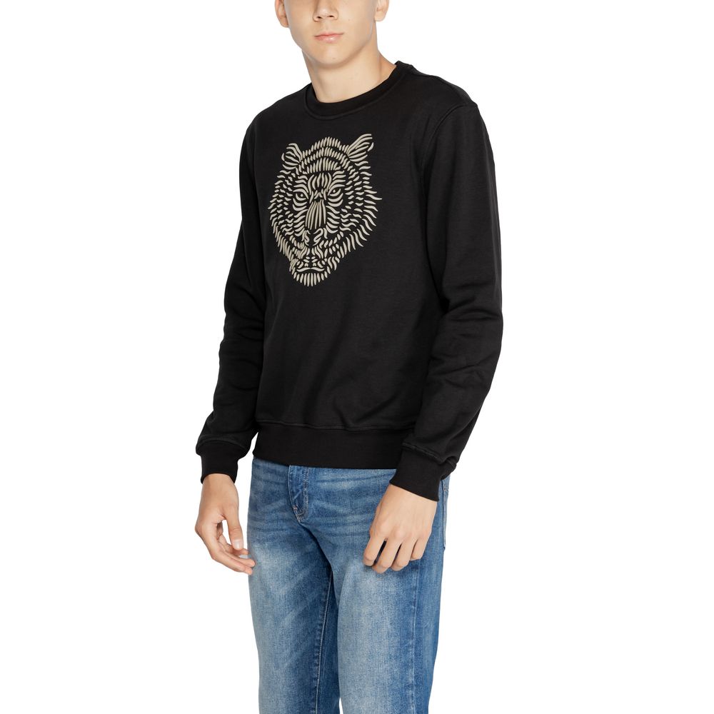 Antony Morato Black Cotton Men's Sweater