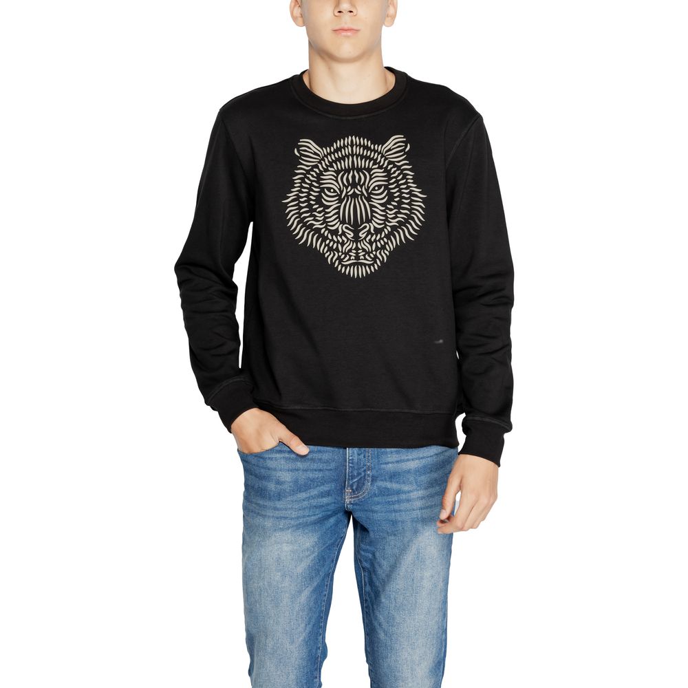 Antony Morato Black Cotton Men's Sweater