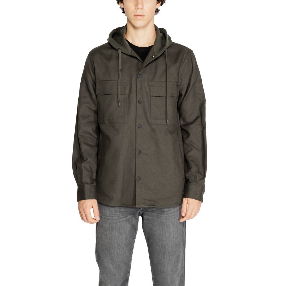 Antony Morato Green Cotton Men's Shirt