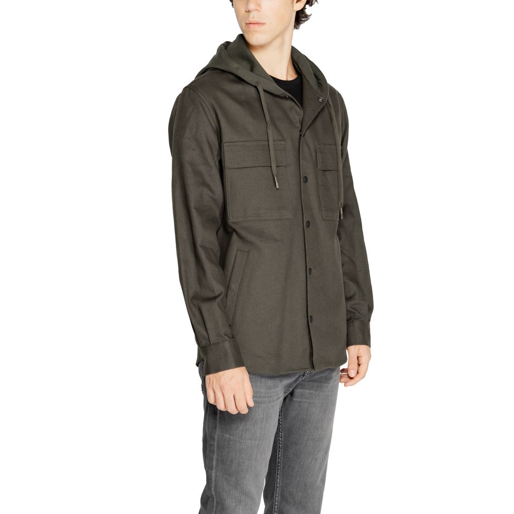 Antony Morato Green Cotton Men's Shirt