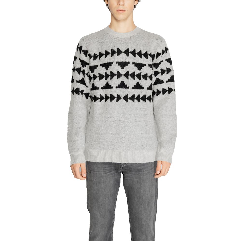 Antony Morato Gray Acrylic Men's Sweater