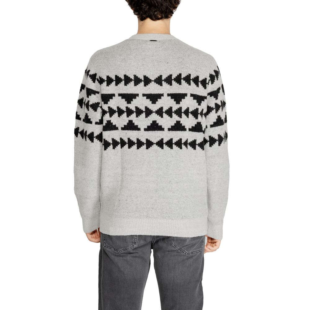 Antony Morato Gray Acrylic Men's Sweater