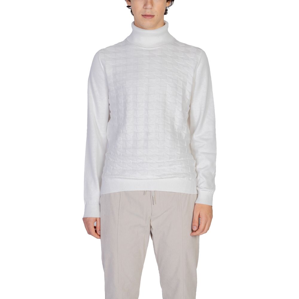 Antony Morato White Cotton Men's Sweater