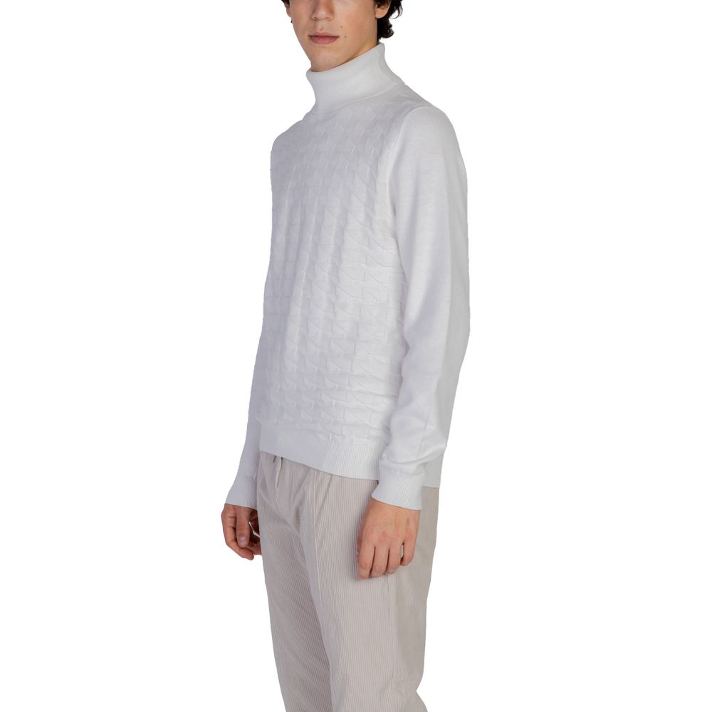 Antony Morato White Cotton Men's Sweater