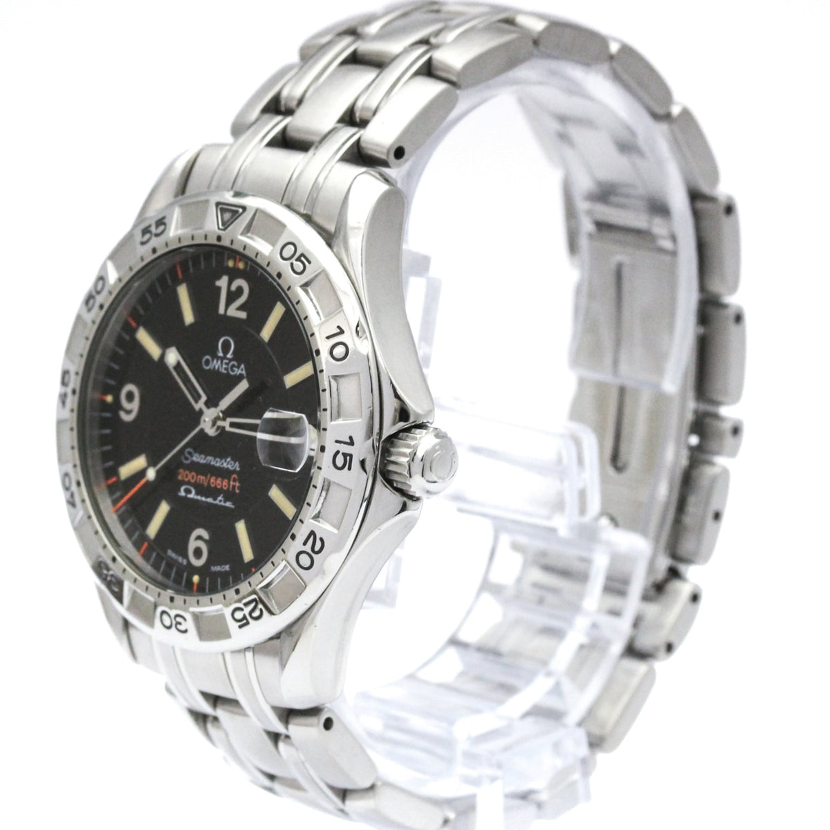Omega Seamaster Professional 200 Pre Bond Chronometer Quartz Stainless Steel Watch (Pre-Owned)