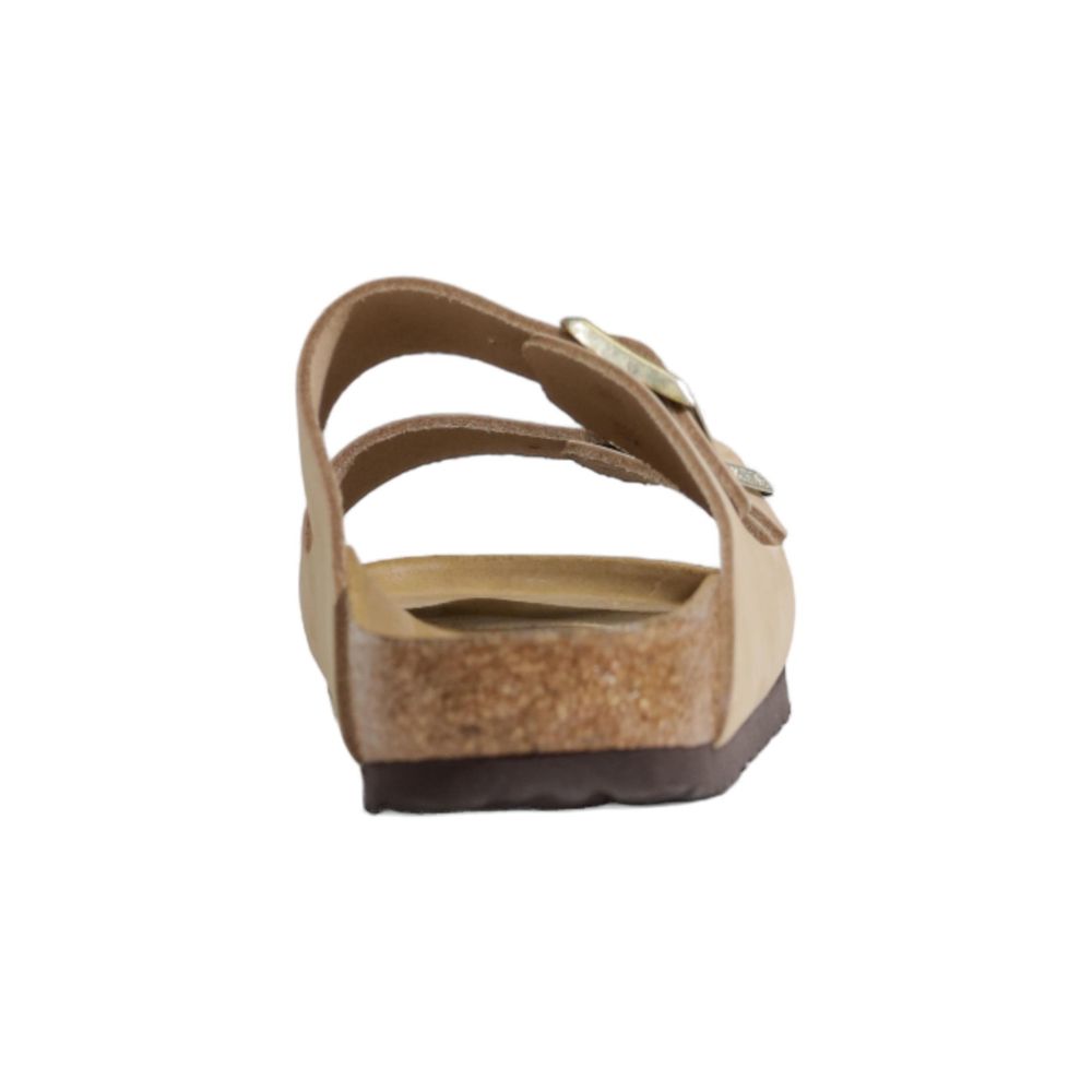 Birkenstock Beige Nubuc Leather Women's Sandal