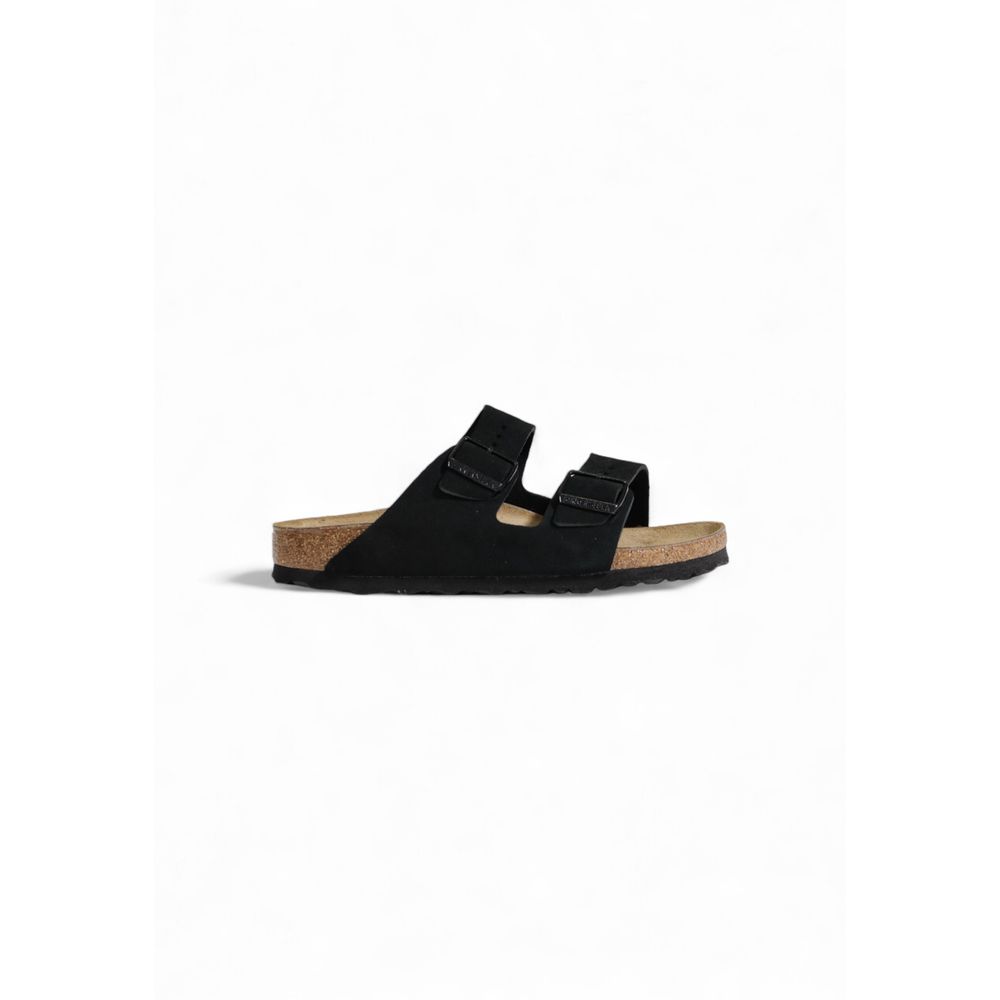 Birkenstock Black Suede Leather Women's Sandal