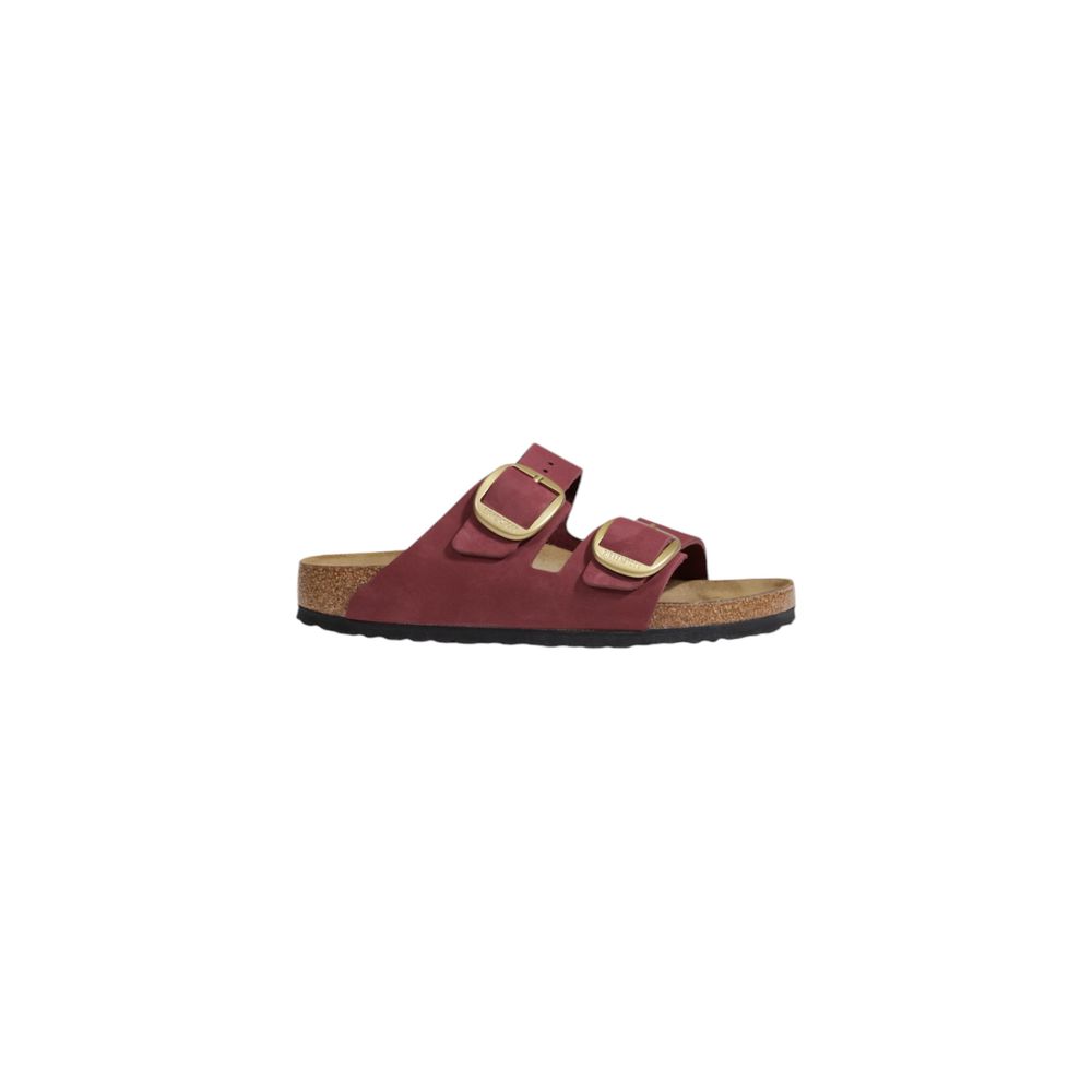 Birkenstock Pink Nubuc Leather Women's Sandal