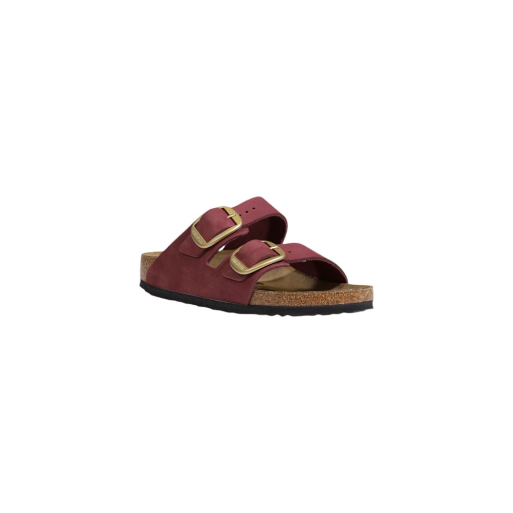 Birkenstock Pink Nubuc Leather Women's Sandal