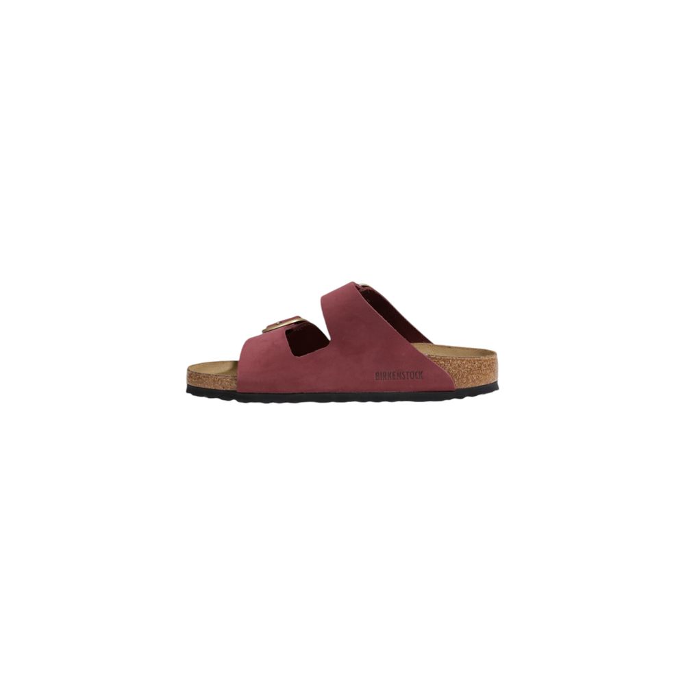 Birkenstock Pink Nubuc Leather Women's Sandal