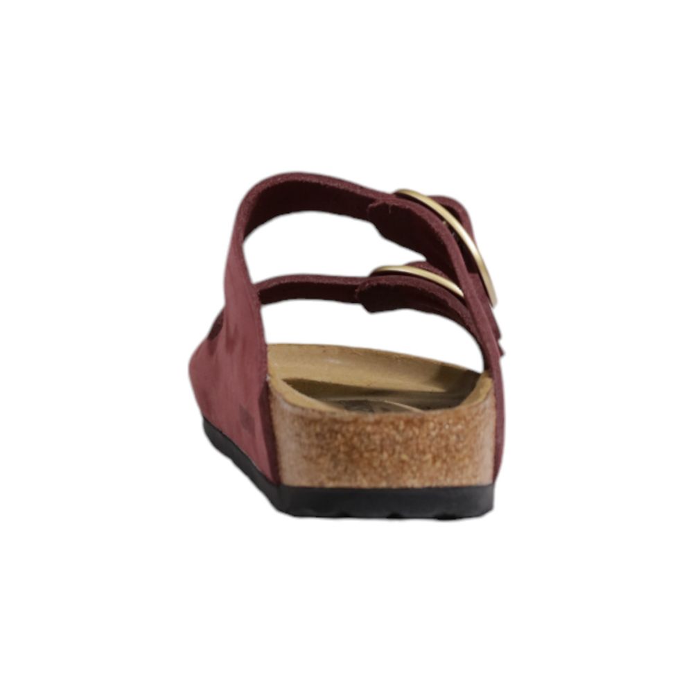 Birkenstock Pink Nubuc Leather Women's Sandal