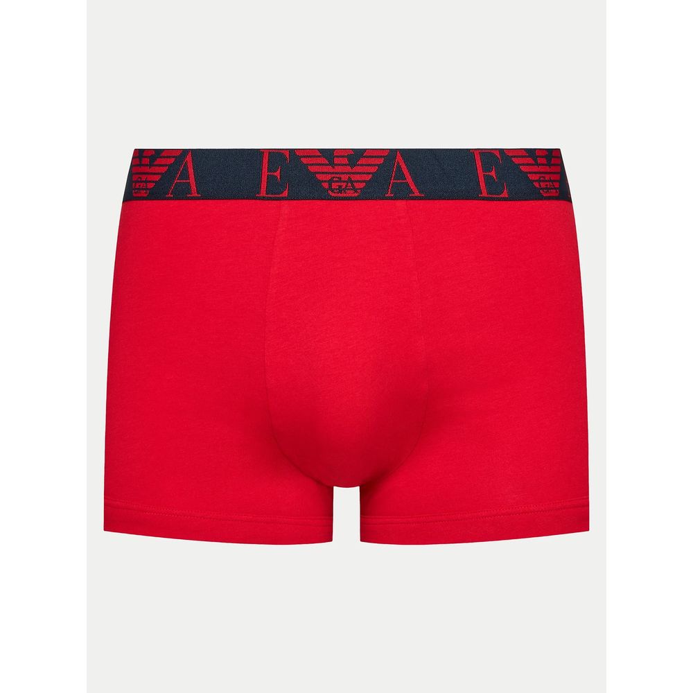Emporio Armani Underwear Red Cotton Men's Underwear