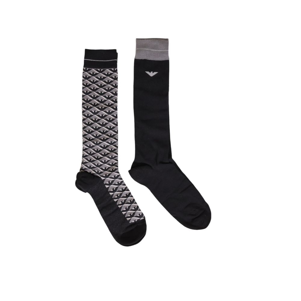 Emporio Armani Underwear Gray Cotton Men's Sock