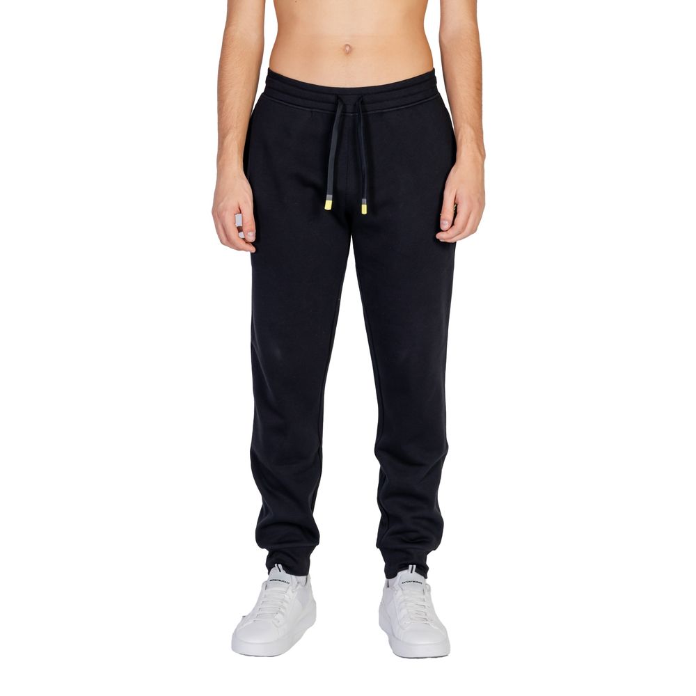 Emporio Armani Underwear Black Cotton Jeans & Men's Pant