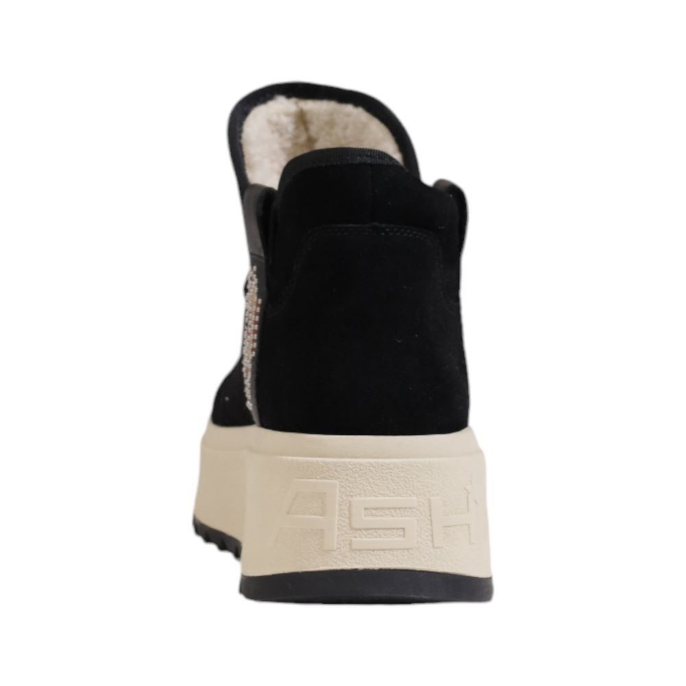 ASH Black Suede Leather Ankle Women's Boots