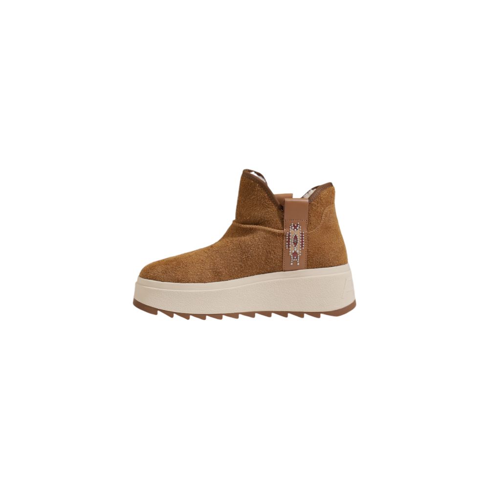 ASH Brown Suede Leather Ankle Women's Boots