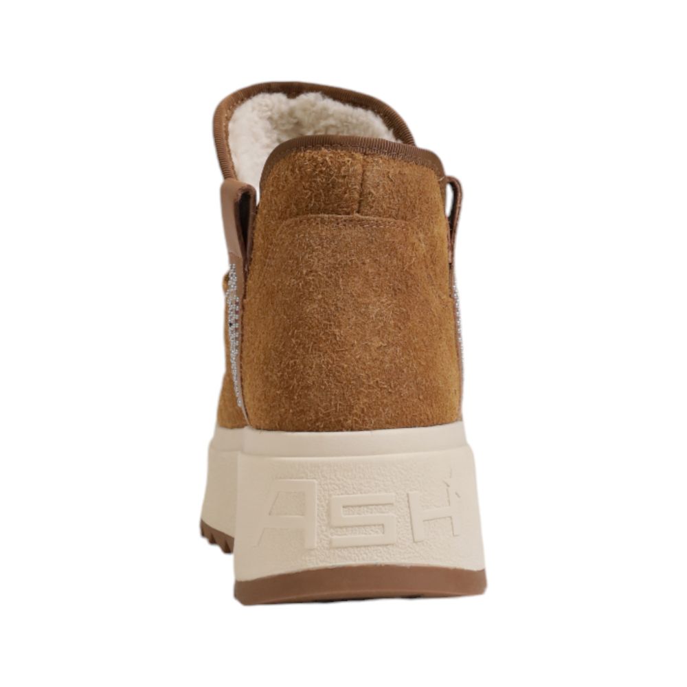 ASH Brown Suede Leather Ankle Women's Boots