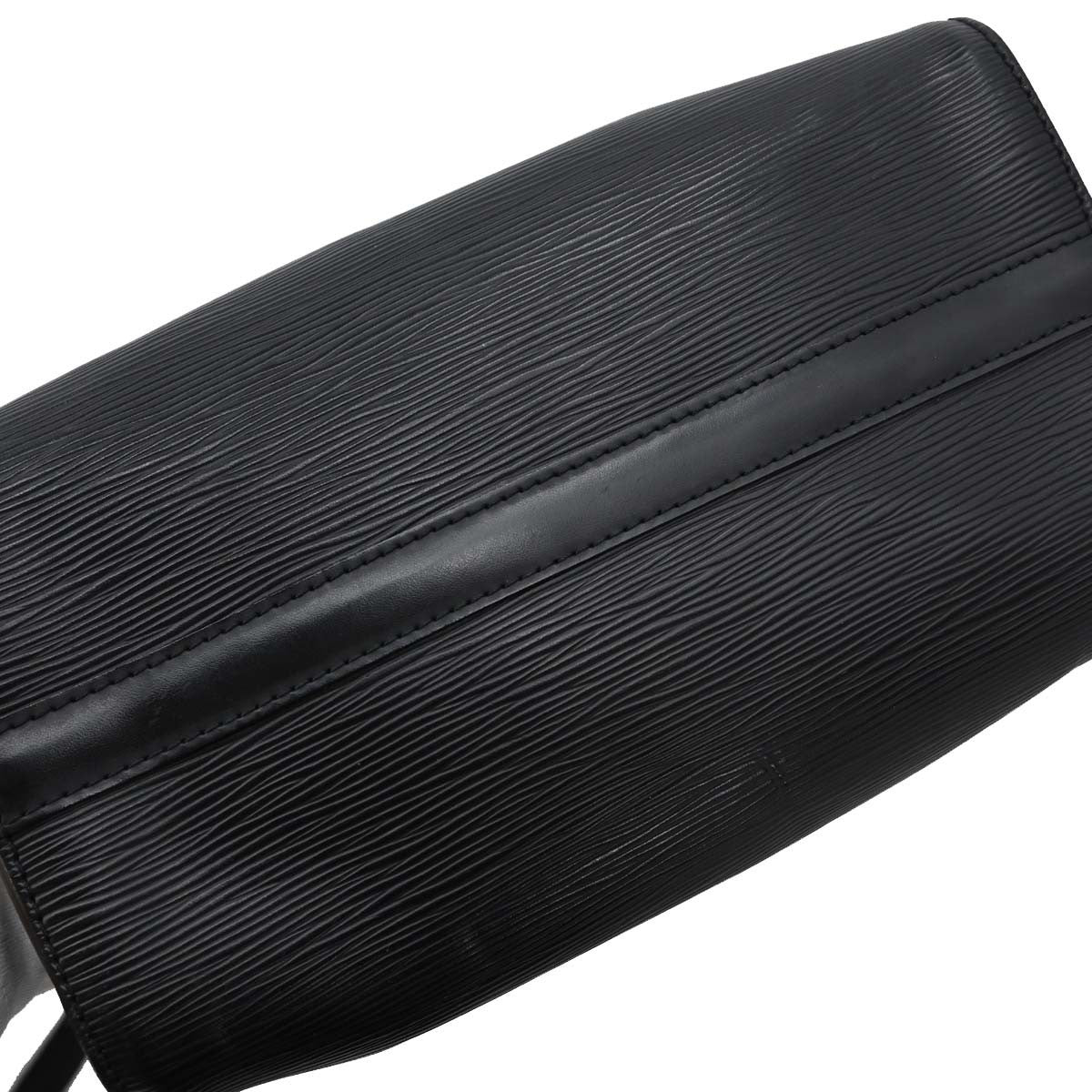 Louis Vuitton Speedy Epi Leather Black Leather Handbag (Pre-Owned)