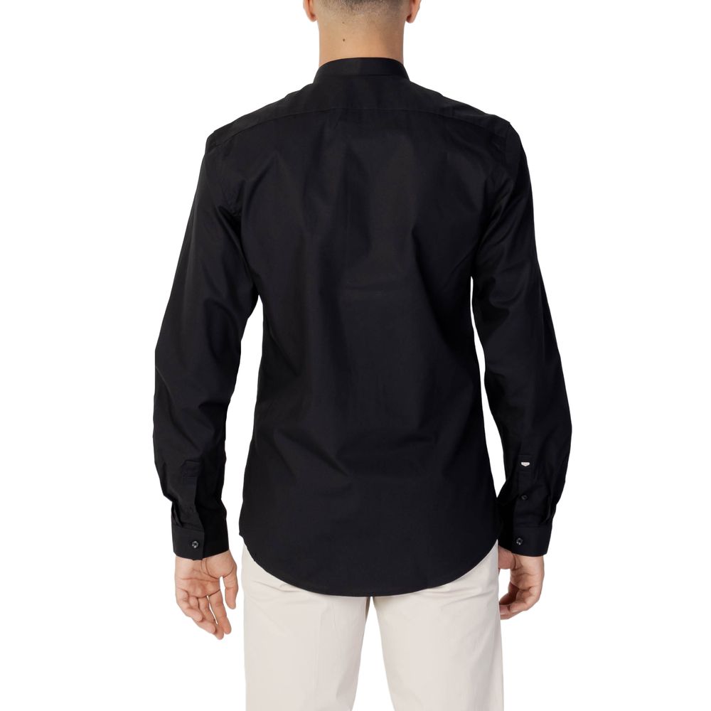 Antony Morato Black Cotton Men's Shirt