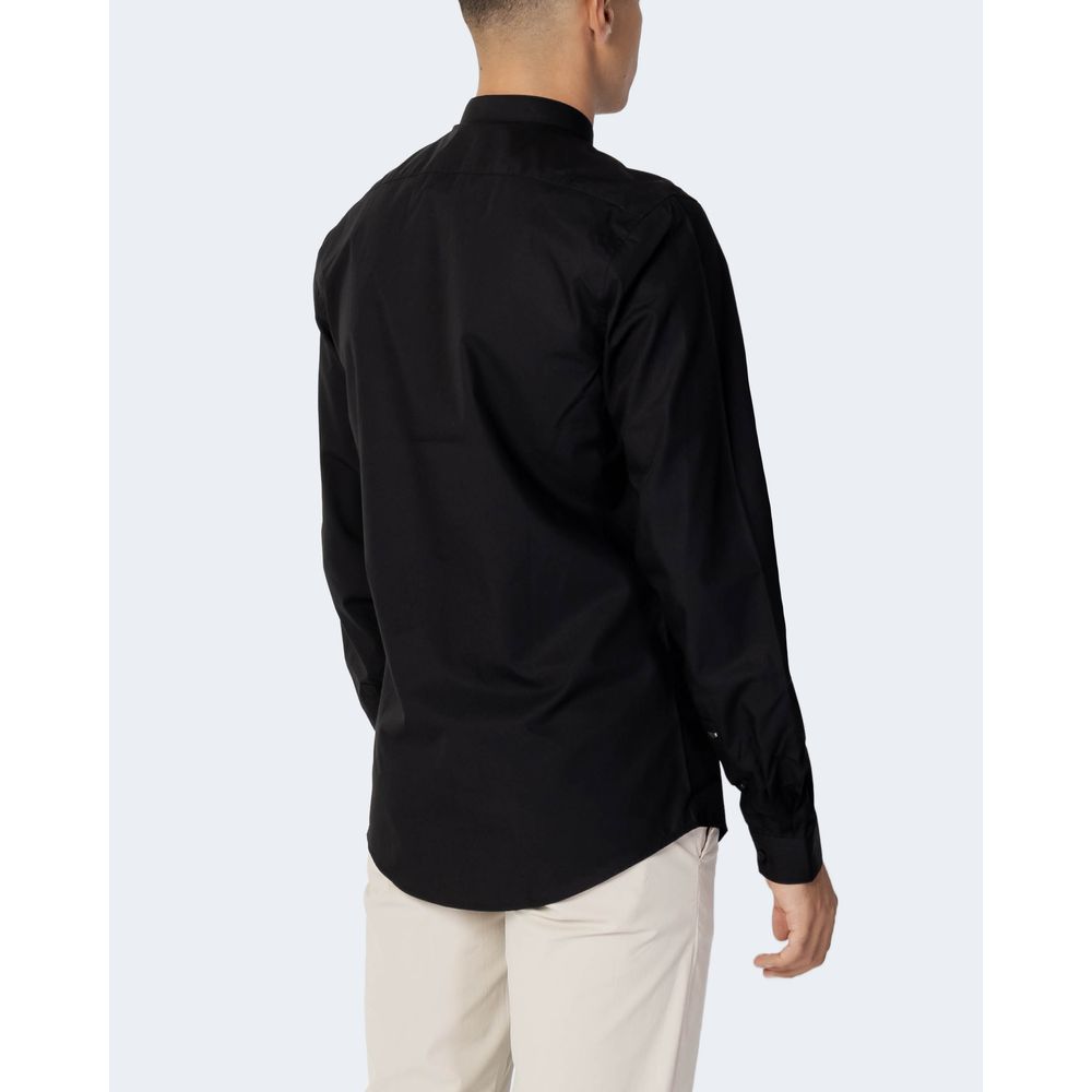 Antony Morato Black Cotton Men's Shirt