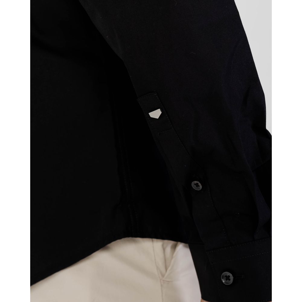 Antony Morato Black Cotton Men's Shirt