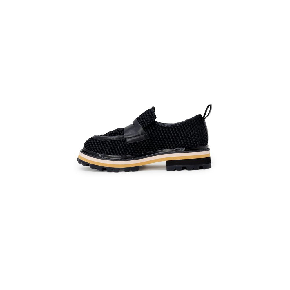 ASH Black Leather Platform Women's Pumps