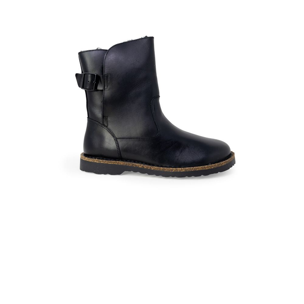 Birkenstock Black Leather Ankle Women's Boots
