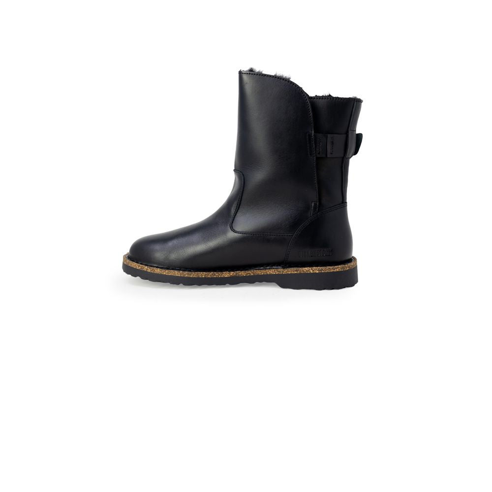 Birkenstock Black Leather Ankle Women's Boots