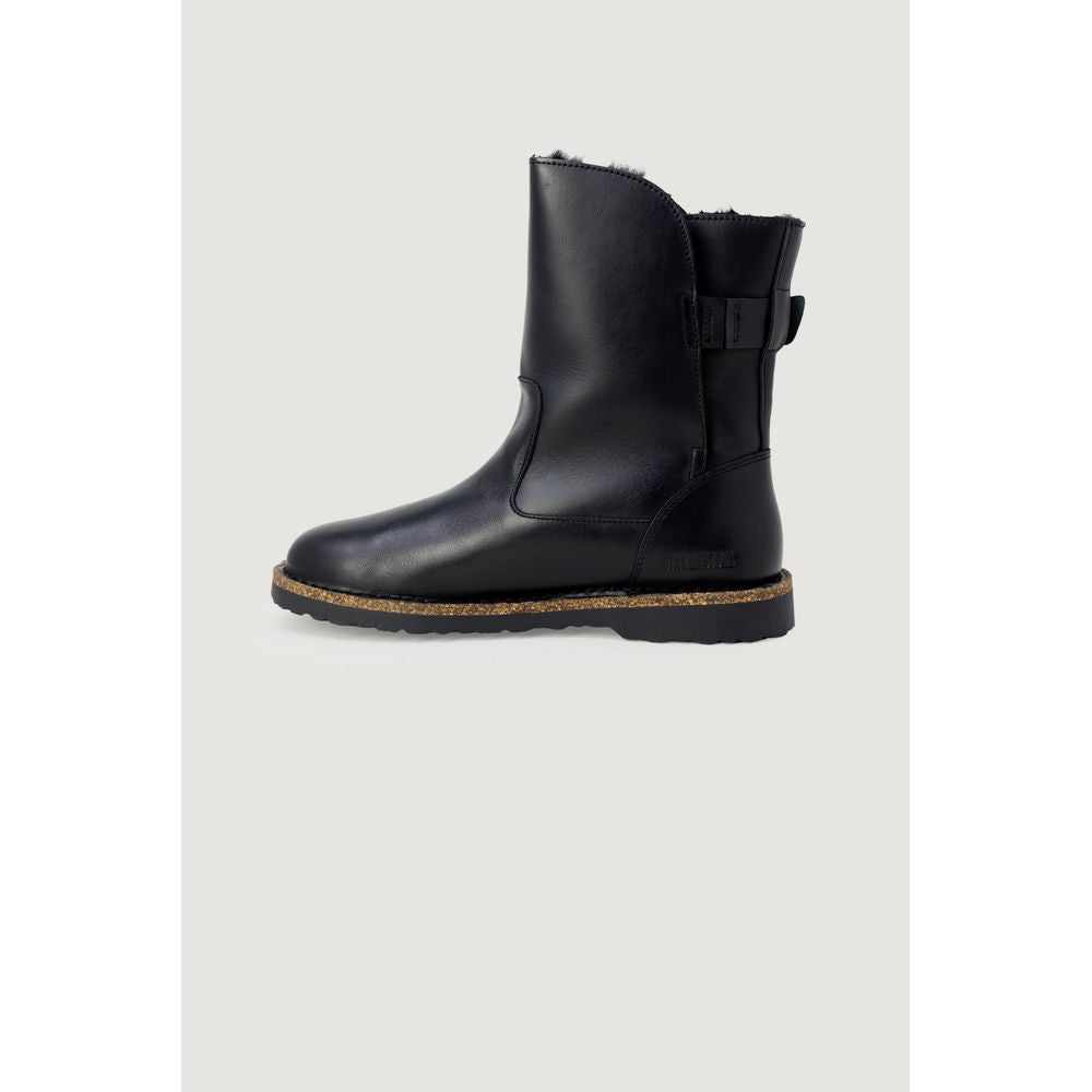 Birkenstock Black Leather Ankle Women's Boots