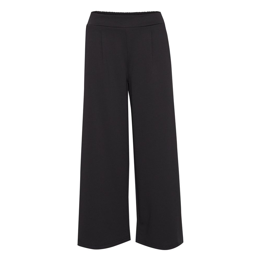 ICHI Black Recycled Polyester Jeans & Women's Pant