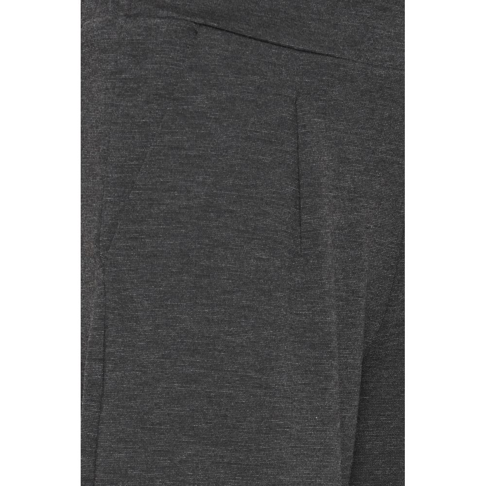 ICHI Gray Recycled Polyester Jeans & Women's Pant