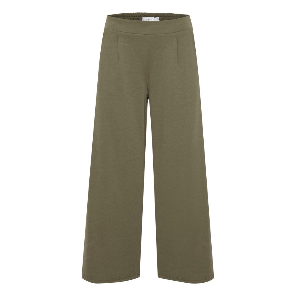 ICHI Green Recycled Polyester Jeans & Women's Pant