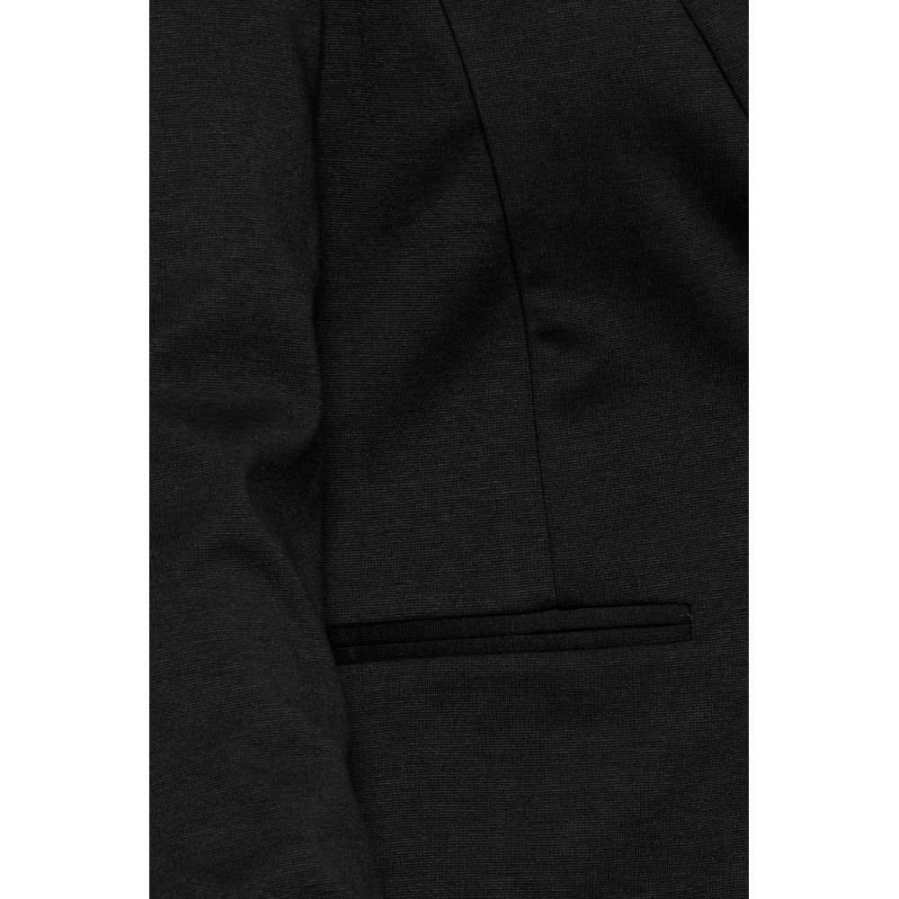 ICHI Black Polyester Suits & Women's Blazer