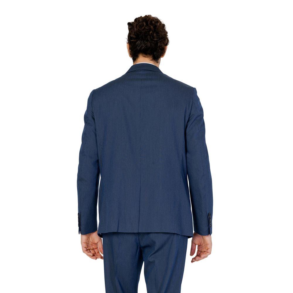 Antony Morato Blue Polyester Men's Blazer