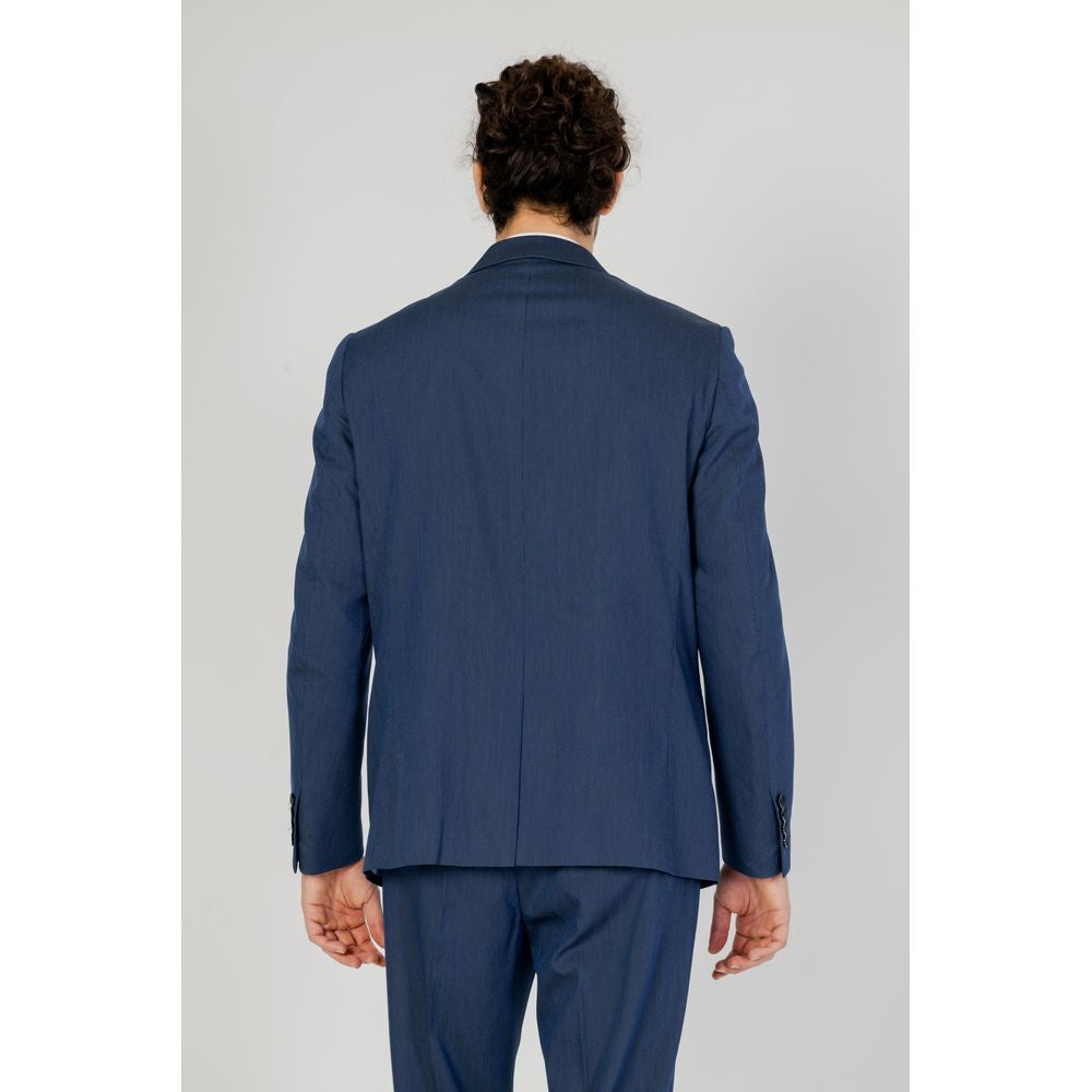 Antony Morato Blue Polyester Men's Blazer