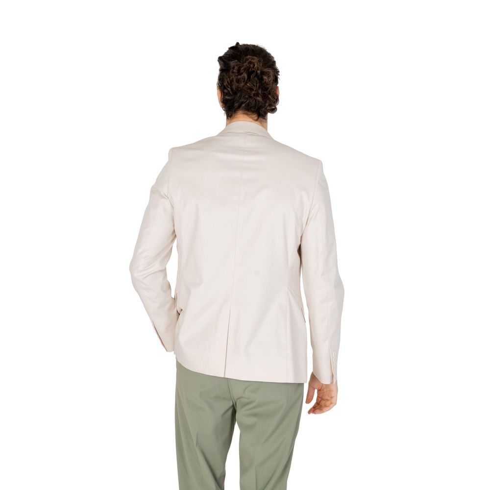 Antony Morato Beige Cotton Men's Blazer