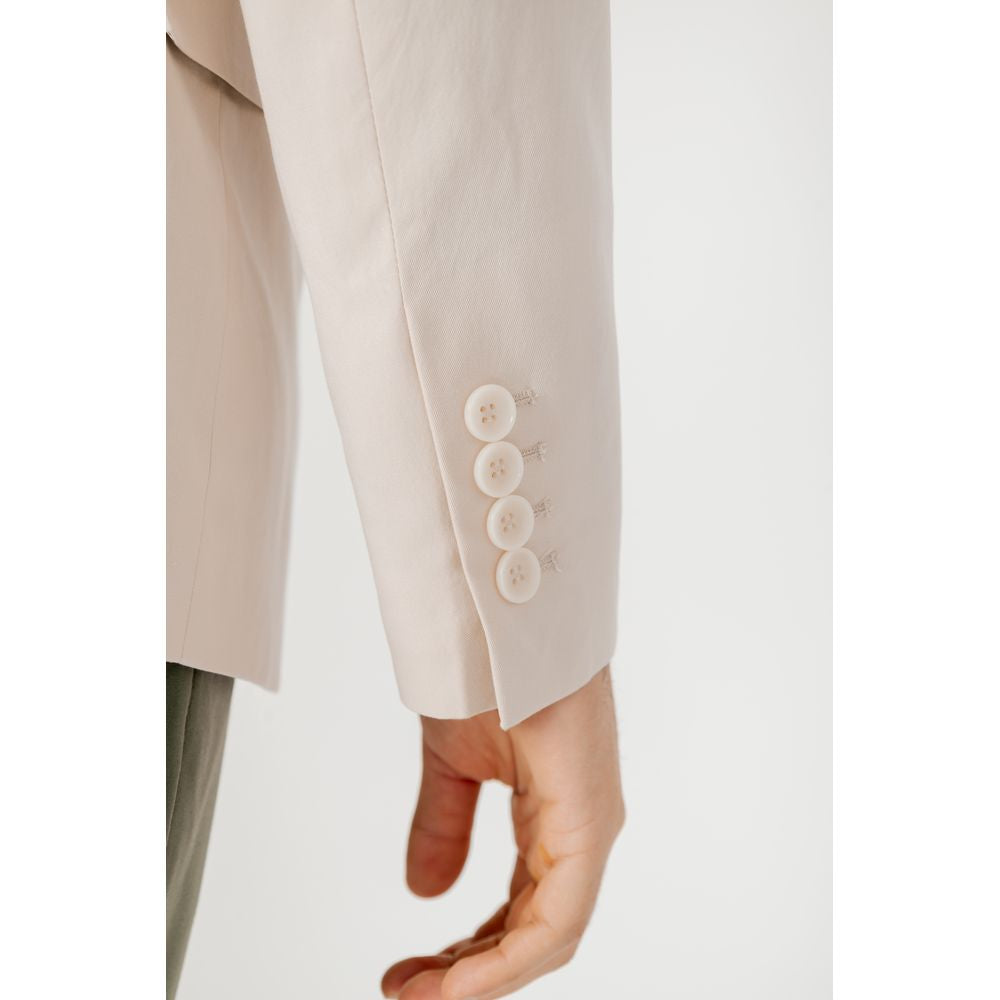 Antony Morato Beige Cotton Men's Blazer