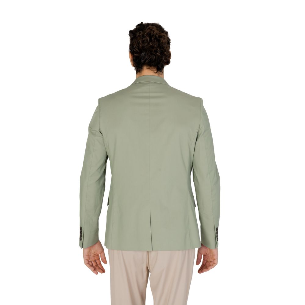 Antony Morato Green Cotton Men's Blazer