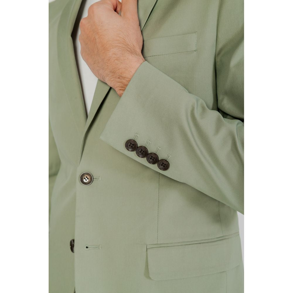 Antony Morato Green Cotton Men's Blazer