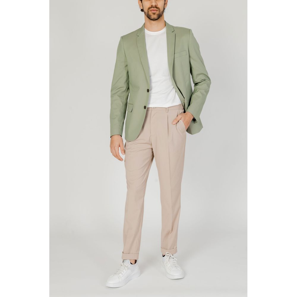 Antony Morato Green Cotton Men's Blazer