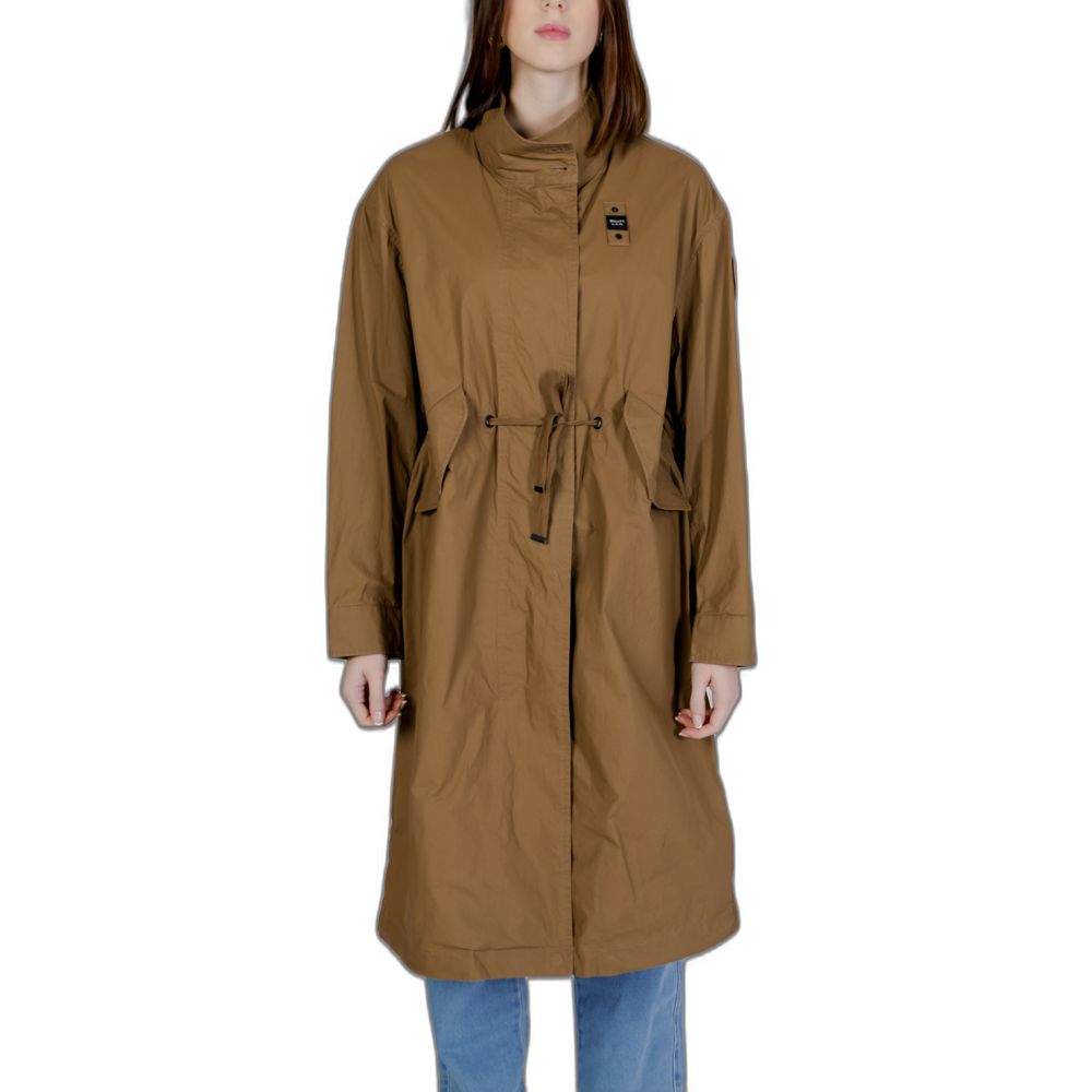 Blauer Bicolor Cotton Women's Parka