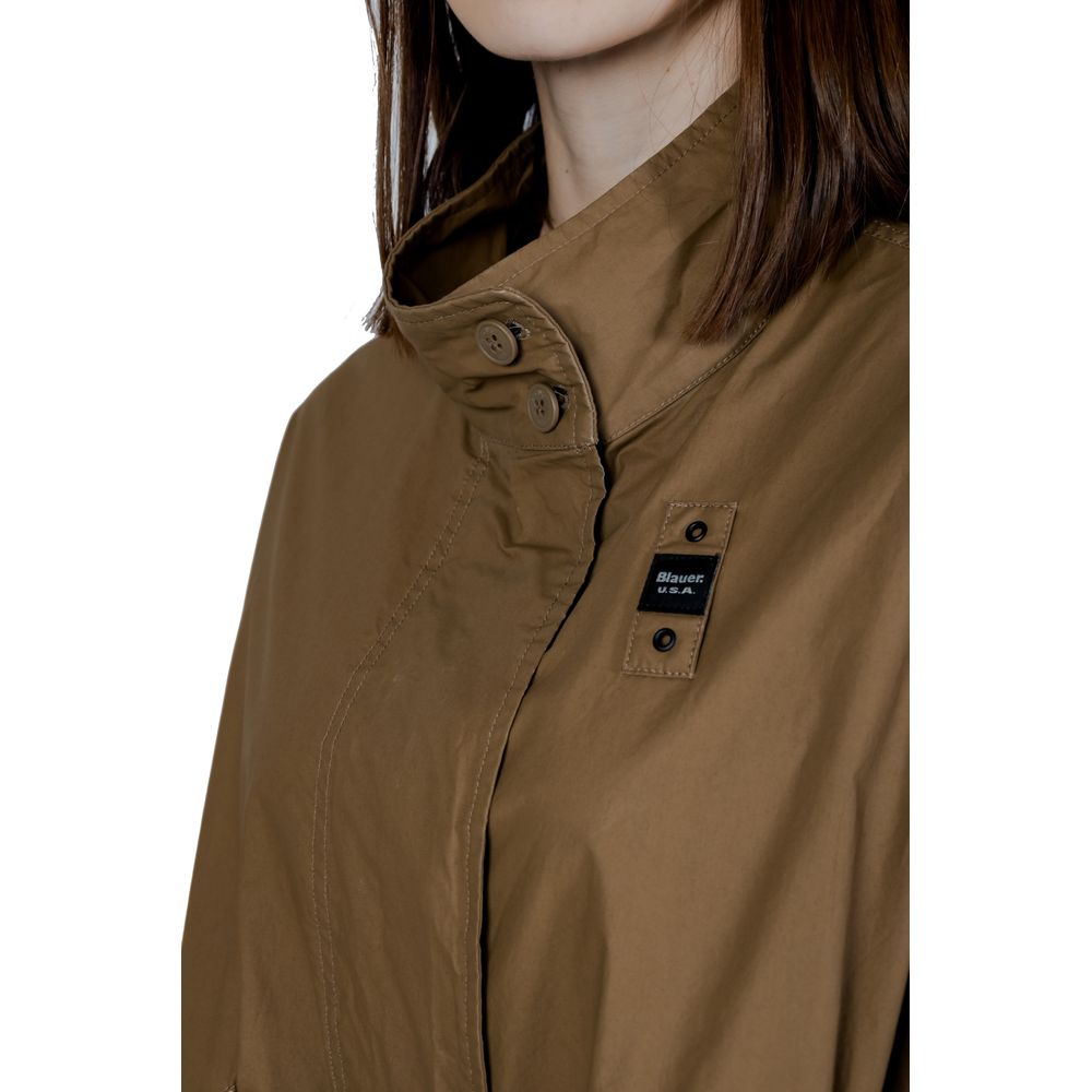 Blauer Bicolor Cotton Women's Parka