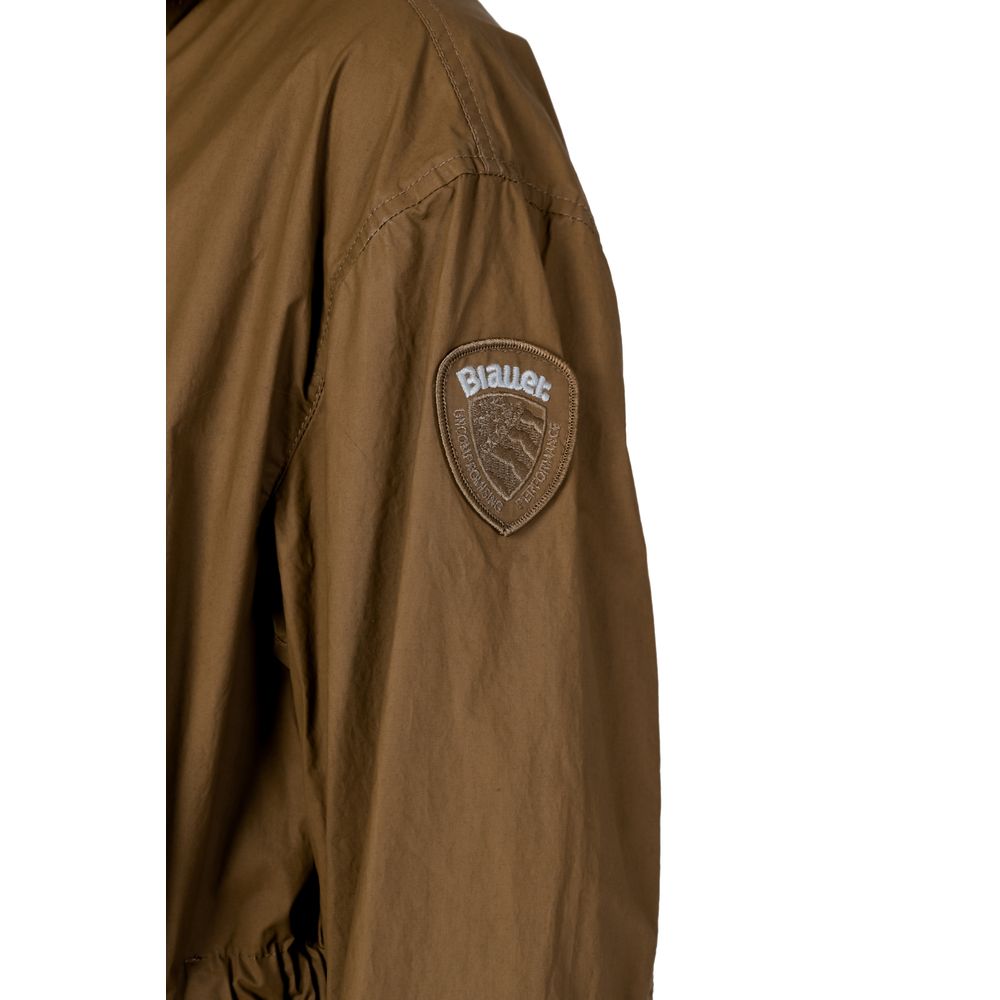 Blauer Bicolor Cotton Women's Parka