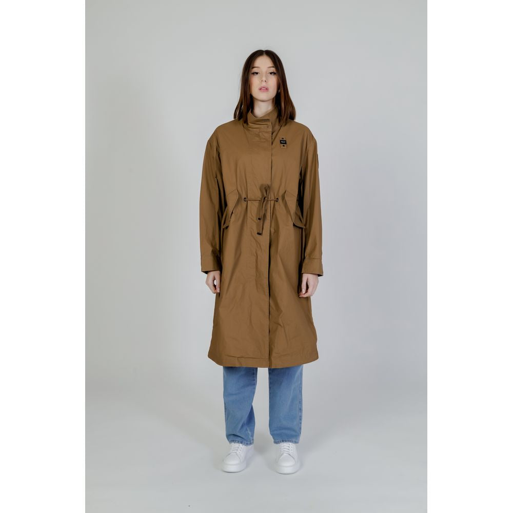 Blauer Bicolor Cotton Women's Parka