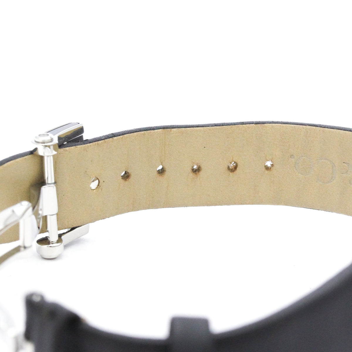 Tiffany & Co. Atlas Quartz Stainless Steel And Satin Watch (Pre-Owned)