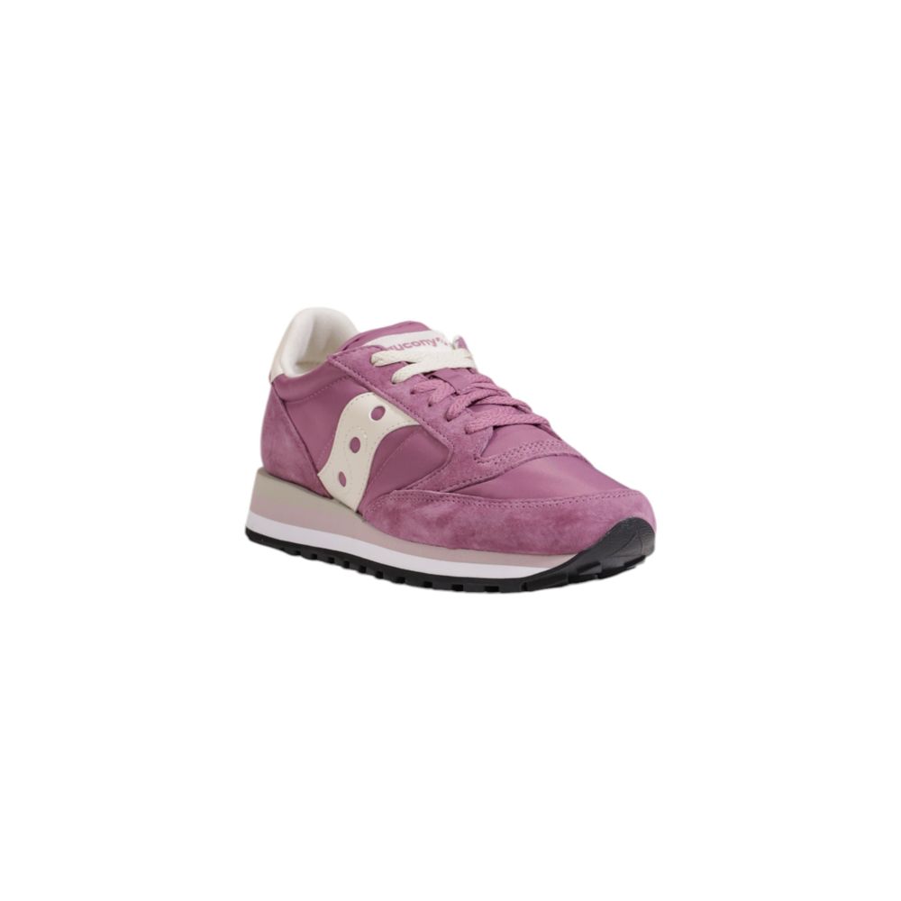 Saucony Pink Suede Leather Women's Sneaker