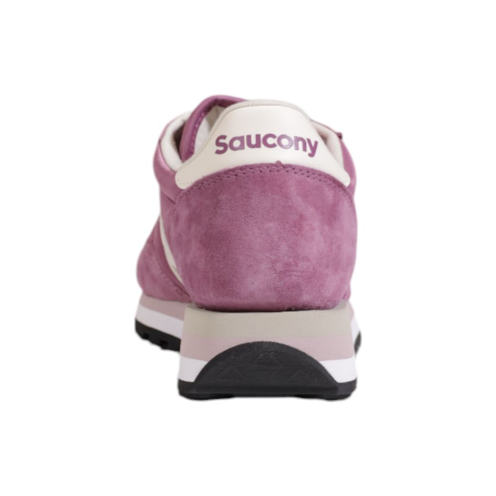 Saucony Pink Suede Leather Women's Sneaker